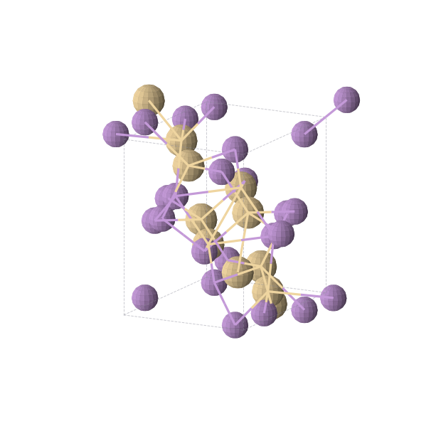 Crystal structure of CdAs (orthorhombic, Pbca (No. 61))