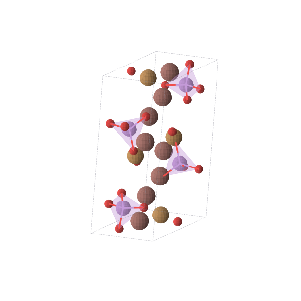 Crystal structure of As4Cu4O16Tl8 (monoclinic, P21/c (No. 14))