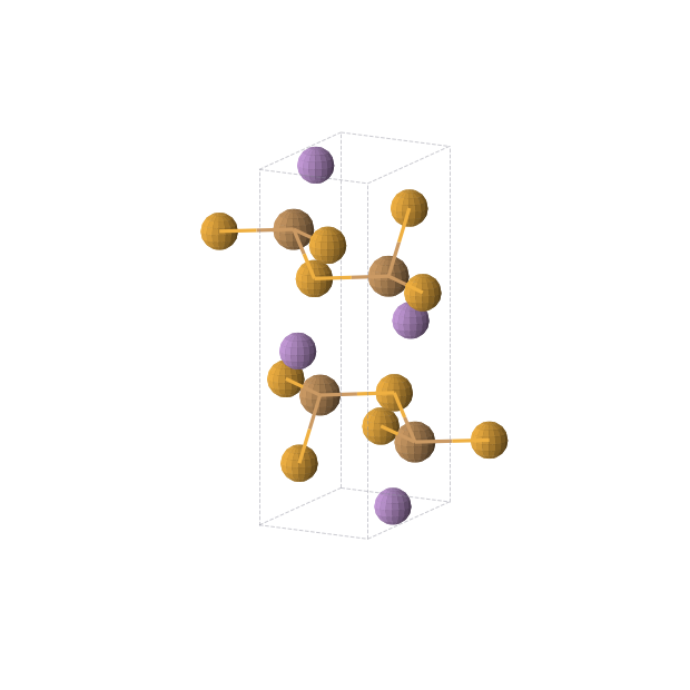 Crystal structure of CuAsSe (orthorhombic, Pnma (No. 62))