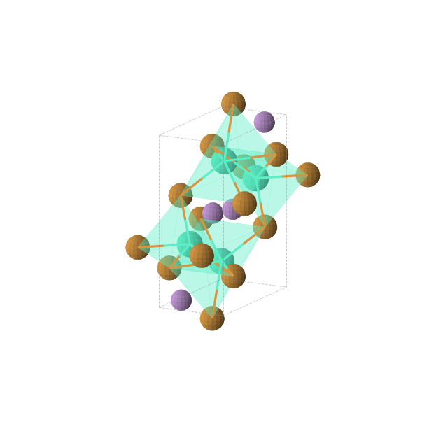Crystal structure of AsDyTe (orthorhombic, Pnma (No. 62))