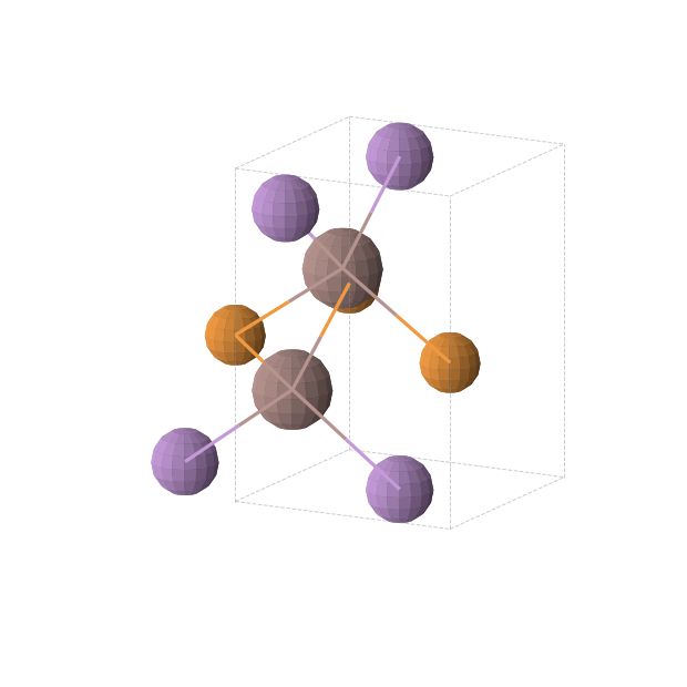 Crystal structure of As1In2P1 (tetragonal, P-4m2 (No. 115))