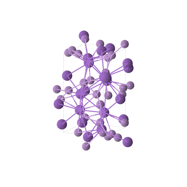 Crystal structure of KAs (orthorhombic, P212121 (No. 19))