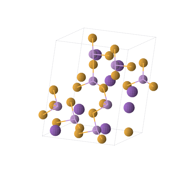 Crystal structure of As4K4Se8 (monoclinic, Cc (No. 9))