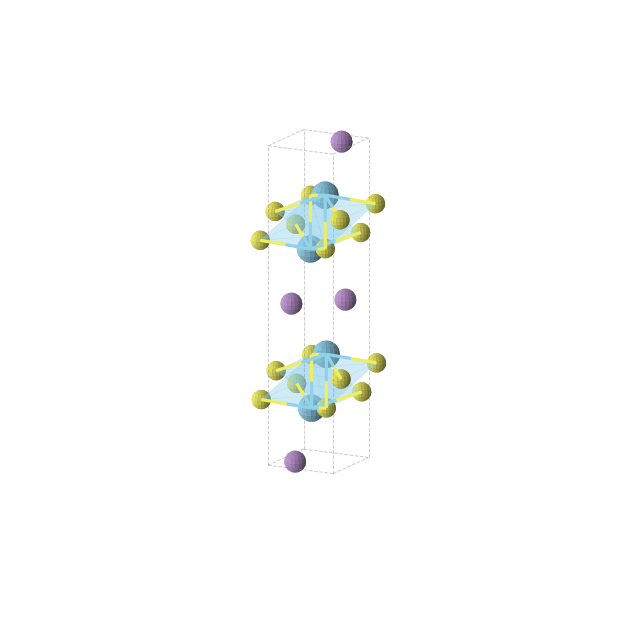 Crystal structure of As4La4S4 (orthorhombic, Pnma (No. 62))