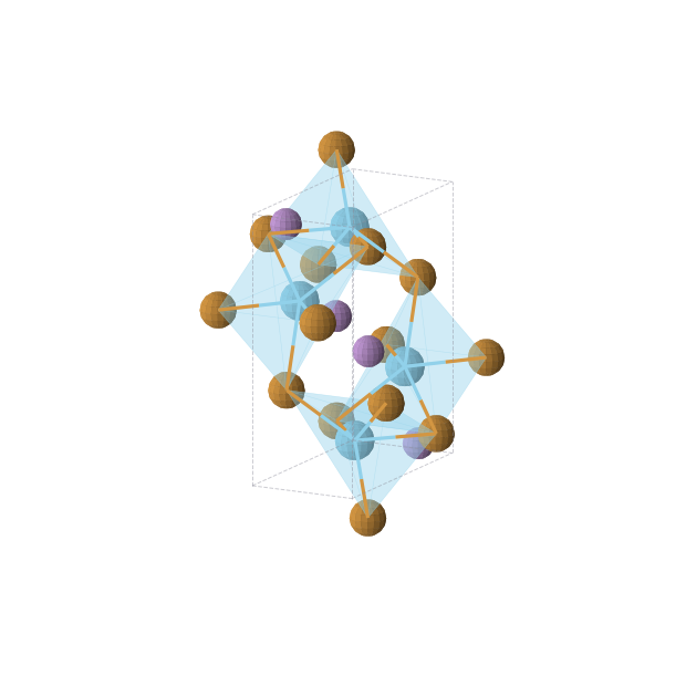 Crystal structure of As1La1Te1 (orthorhombic, Pnma (No. 62))