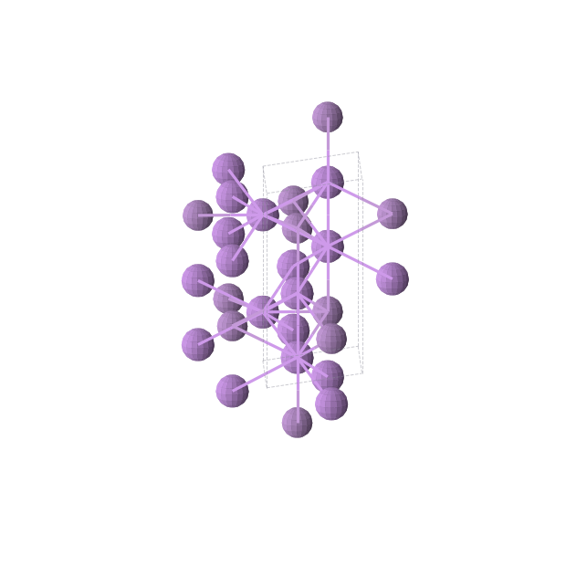 Crystal structure of Li3As (hexagonal, P63/mmc (No. 194))