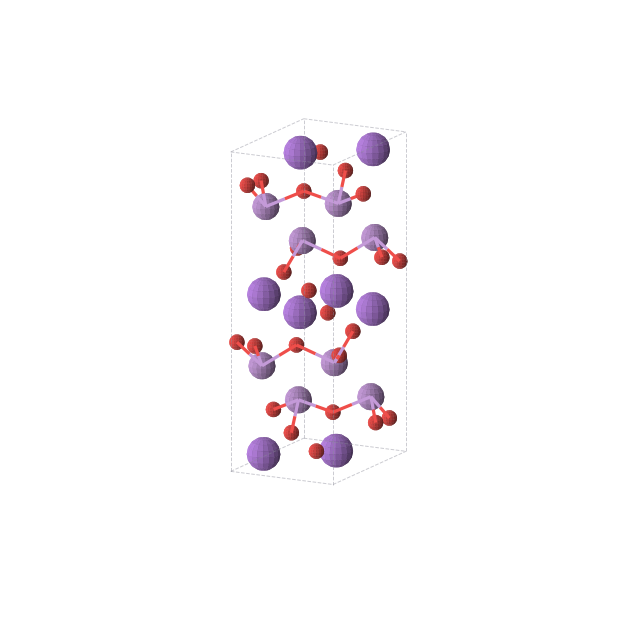 Crystal structure of NaAsO2 (orthorhombic, Pbca (No. 61))