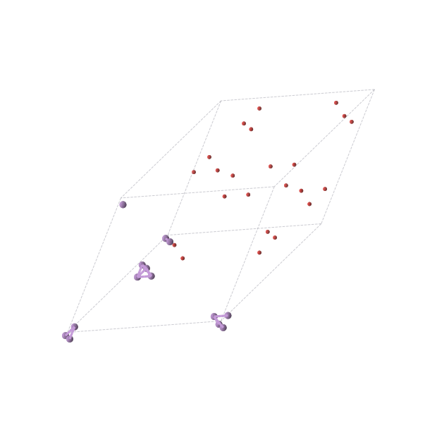 Crystal structure of AsO3 (cubic, Fd-3m (No. 227))