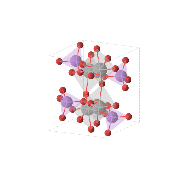 Crystal structure of VAsO5 (orthorhombic, Pnma (No. 62))