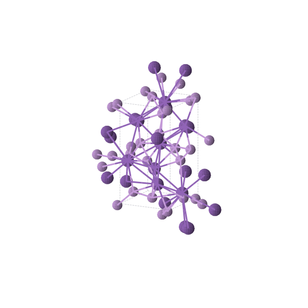 Crystal structure of RbAs (orthorhombic, P212121 (No. 19))