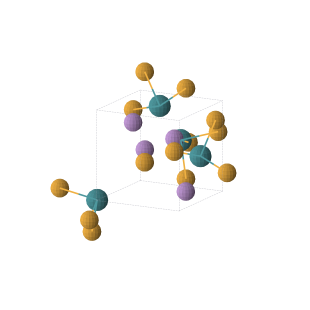 Crystal structure of AsRhSe (cubic, P213 (No. 198))