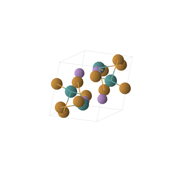Crystal structure of As4Ru4Te4 (monoclinic, P21/c (No. 14))