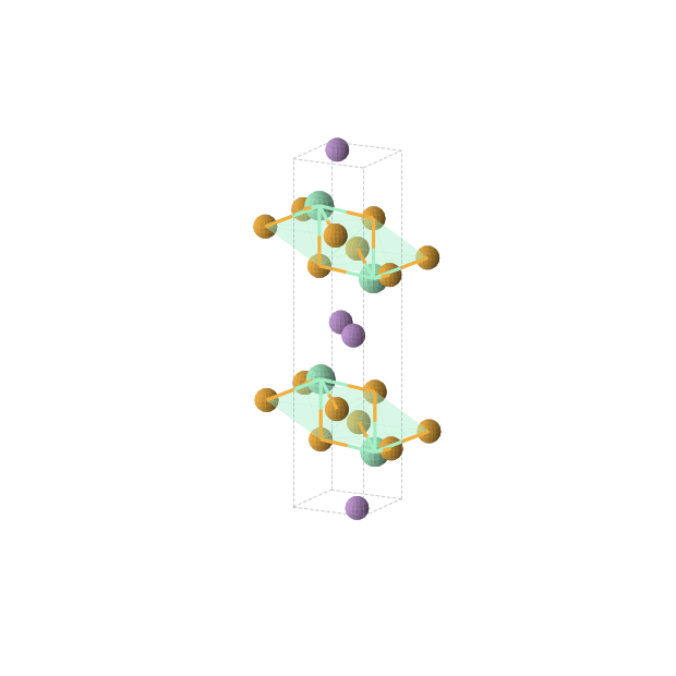 Crystal structure of SmAsSe (orthorhombic, Pnma (No. 62))