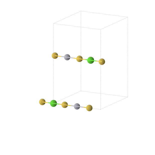 Crystal structure of Au2Ca1Hg1 (orthorhombic, Immm (No. 71))