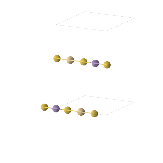 Crystal structure of Au2Cd1Mn1 (orthorhombic, Immm (No. 71))