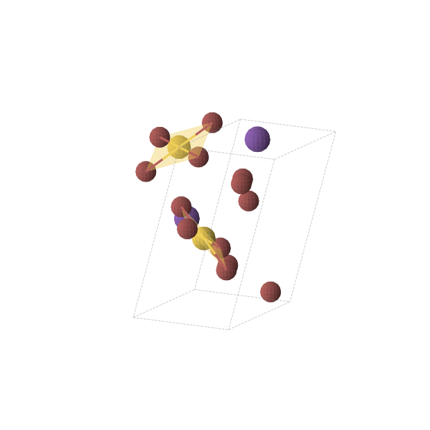 Crystal structure of RbAuBr4 (monoclinic, P21/c (No. 14))