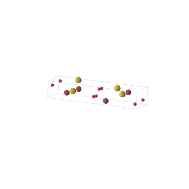 Crystal structure of AuBrO2 (monoclinic, C2/c (No. 15))