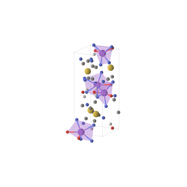 Crystal structure of Au4C16H8K4N16O4 (orthorhombic, P212121 (No. 19))
