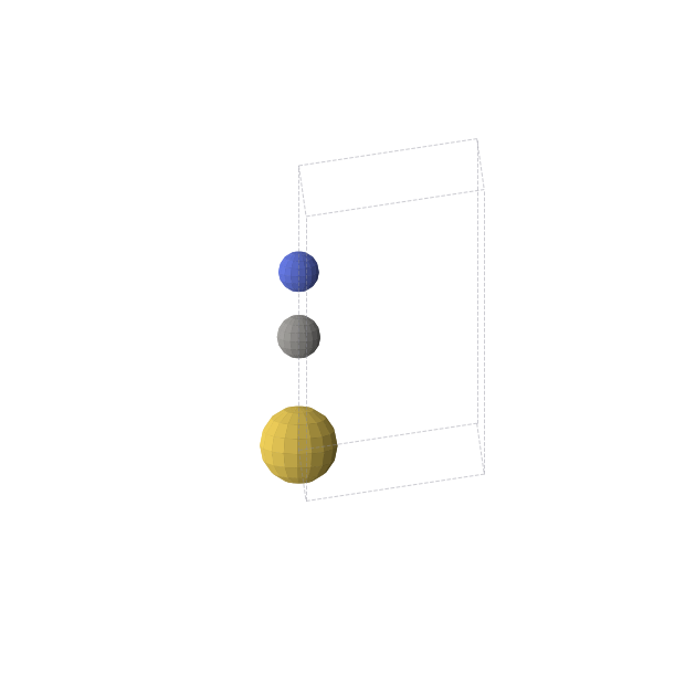 Crystal structure of AuCN (hexagonal, P6mm (No. 183))