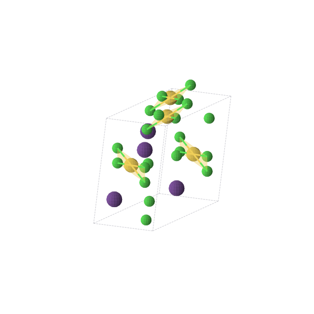 Crystal structure of Au2Cl8Cs2 (monoclinic, C2/c (No. 15))