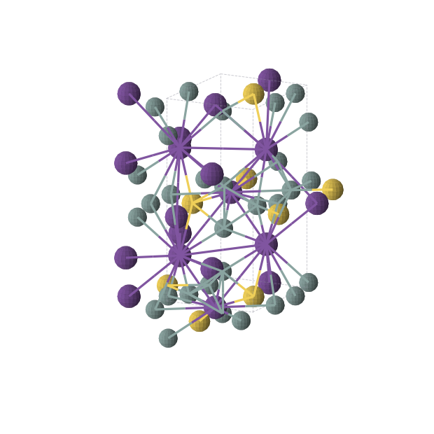 Crystal structure of Au2Cs6Ge8 (orthorhombic, Pmmn (No. 59))