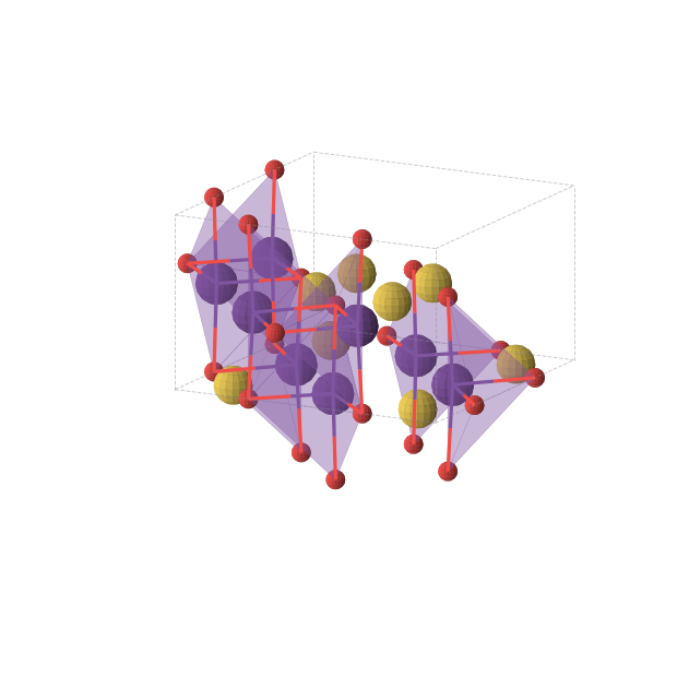 Crystal structure of Au4Cs4O4 (tetragonal, I4/mmm (No. 139))