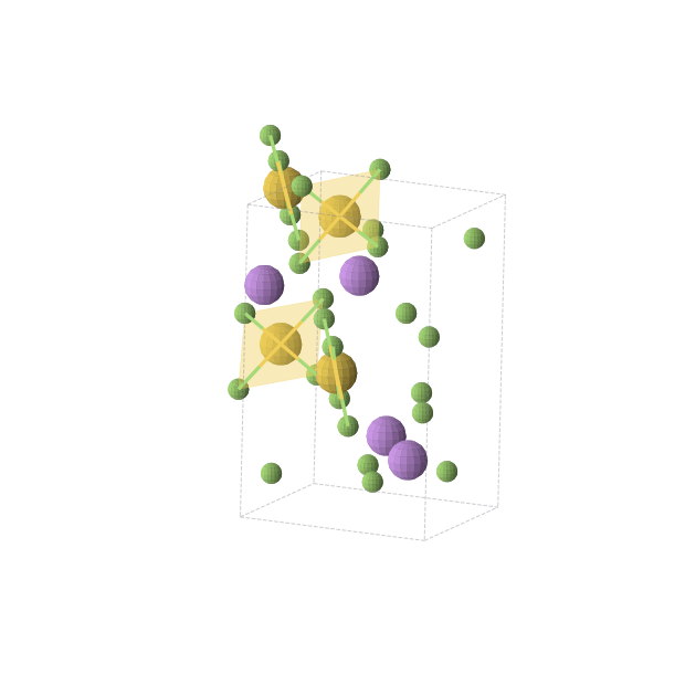 Crystal structure of Au2F8Li2 (monoclinic, P2/c (No. 13))