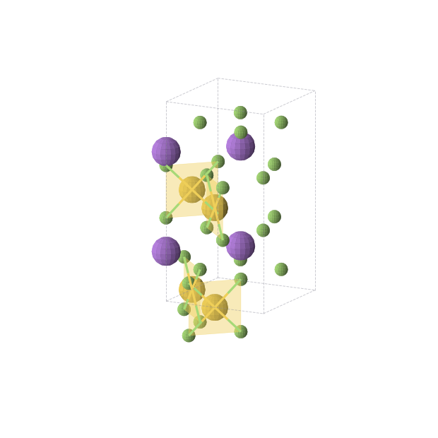 Crystal structure of Au2F8Na2 (tetragonal, I4/mcm (No. 140))