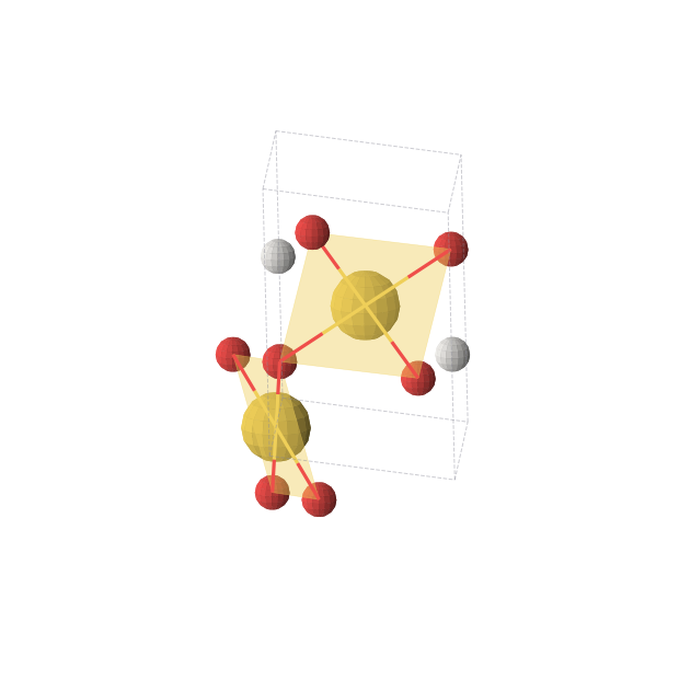 Crystal structure of HAuO2 (triclinic, P-1 (No. 2))