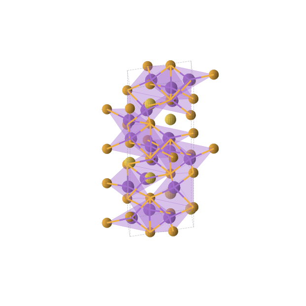 Crystal structure of Au2K6Se4 (trigonal, R-3c (No. 167))