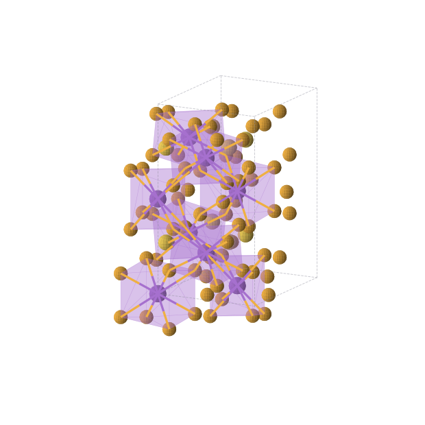 Crystal structure of Au4K4Se20 (orthorhombic, Ibam (No. 72))