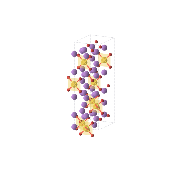 Crystal structure of Li5AuO4 (orthorhombic, Fddd (No. 70))