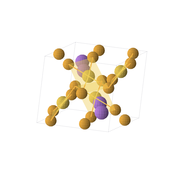 Crystal structure of Au4Na4Se8 (monoclinic, P21/c (No. 14))