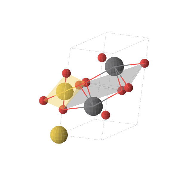 Crystal structure of PbAuO2 (triclinic, P-1 (No. 2))