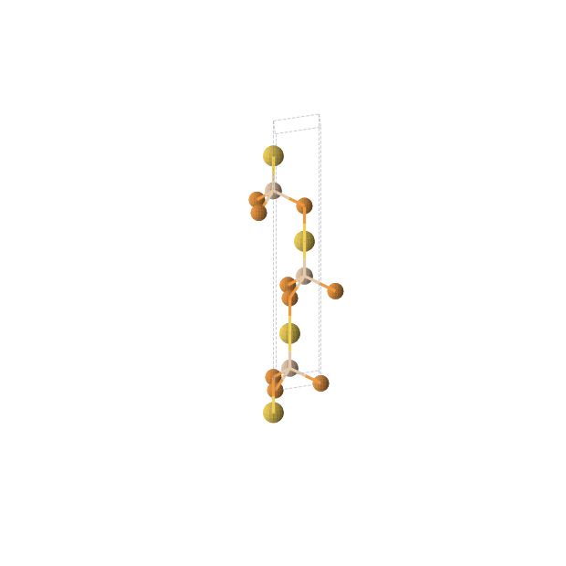 Crystal structure of Au2P2Si2 (trigonal, R3m (No. 160))
