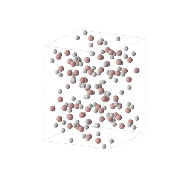 Crystal structure of B2H3 (orthorhombic, Pbca (No. 61))