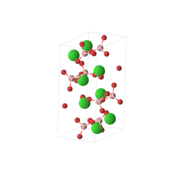 Crystal structure of B2O5Sr2 (monoclinic, P21/c (No. 14))