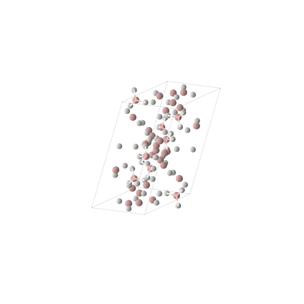 Crystal structure of B3H5 (monoclinic, P21/c (No. 14))