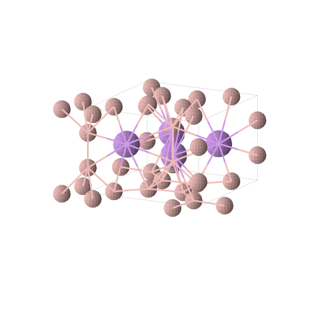 Crystal structure of LiB3 (tetragonal, P4/mbm (No. 127))