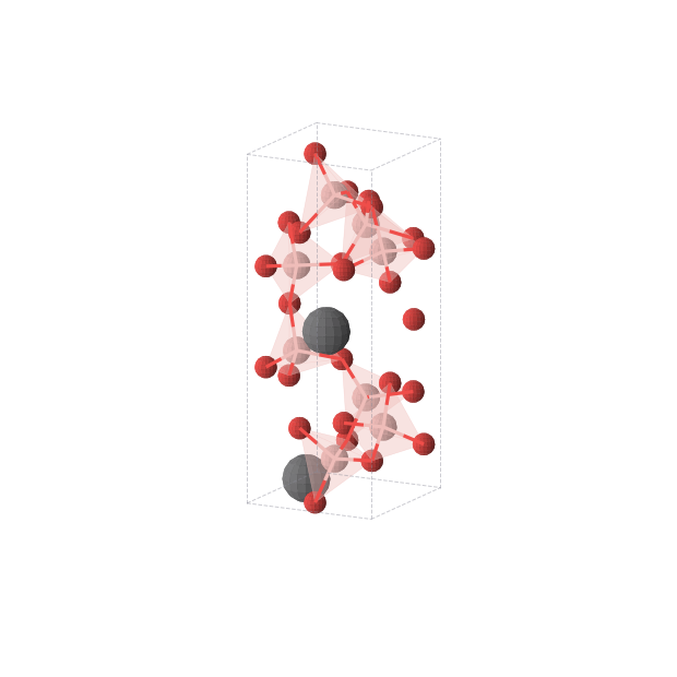 Crystal structure of B8O14Pb2 (orthorhombic, Pmn21 (No. 31))