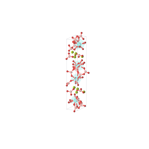 Crystal structure of B20Be8O44Y4 (orthorhombic, Pna21 (No. 33))