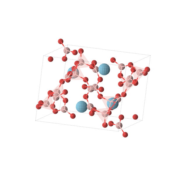 Crystal structure of B20La4O36 (monoclinic, P21/c (No. 14))