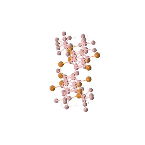 Crystal structure of B6P (trigonal, R-3m (No. 166))