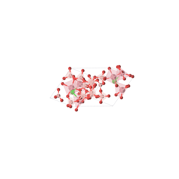 Crystal structure of B14Cl2Co6O26 (trigonal, R3c (No. 161))