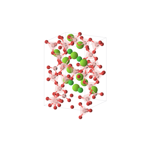 Crystal structure of B14Cl2Mg6O26 (orthorhombic, Pca21 (No. 29))
