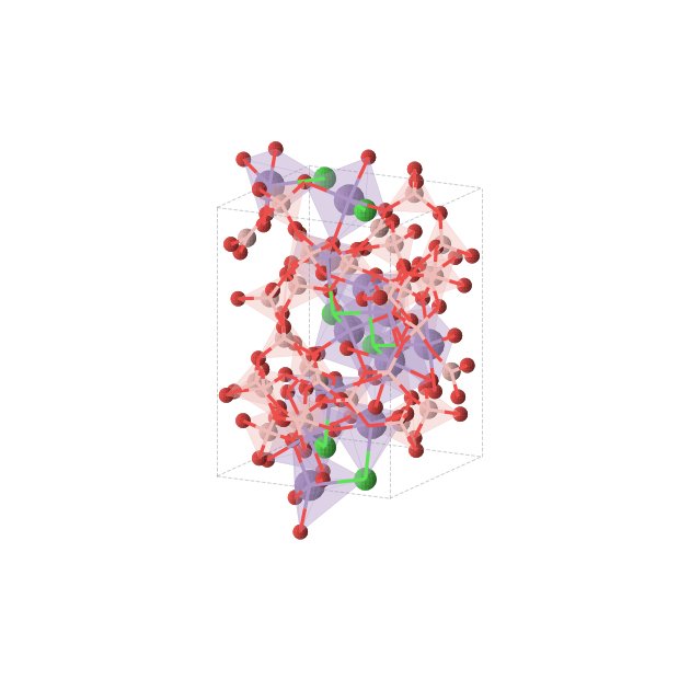 Crystal structure of B7ClMn3O13 (orthorhombic, Pca21 (No. 29))