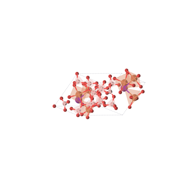 Crystal structure of B14Fe6I2O26 (trigonal, R3c (No. 161))