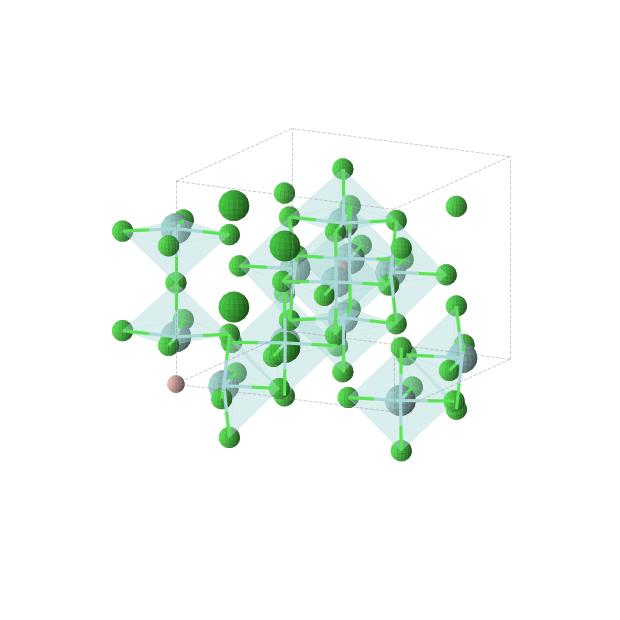 Crystal structure of BBa2Cl17Zr6 (tetragonal, I4/m (No. 87))