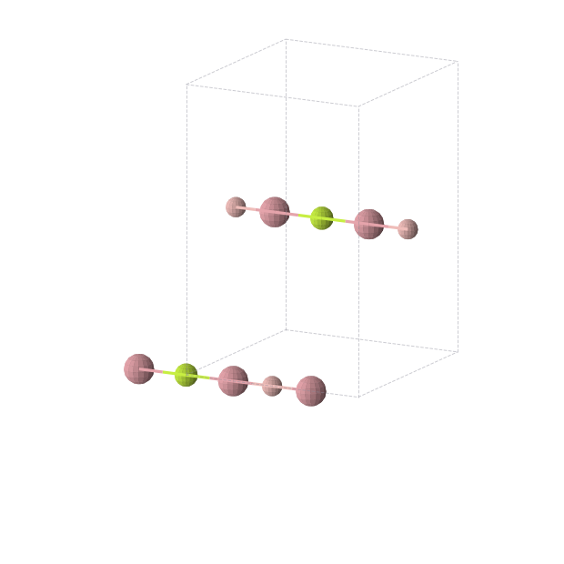 Crystal structure of B1Be1Co2 (orthorhombic, Immm (No. 71))