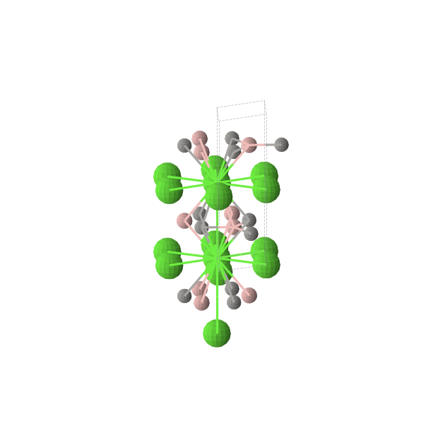 Crystal structure of CaBC (tetragonal, I4/mcm (No. 140))